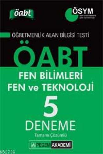 KPSS ÖABT Fen Bilimleri Fen ve Teknoloji Tamamı  Frontansicht 1