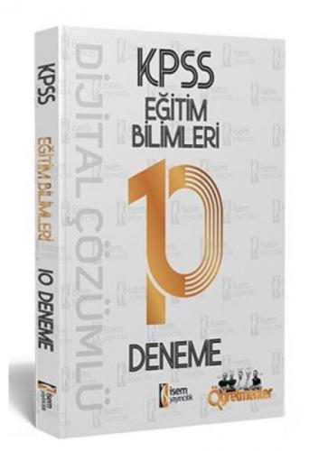 2021 KPSS Eğitim Bilimleri 10 Deneme  Frontansicht 1