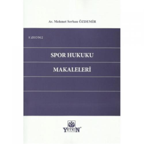 Spor Hukuku Makaleleri  Frontansicht 1