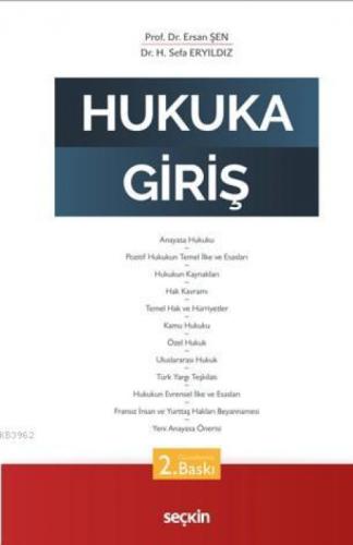 Hukuka Giriş  Frontansicht 1