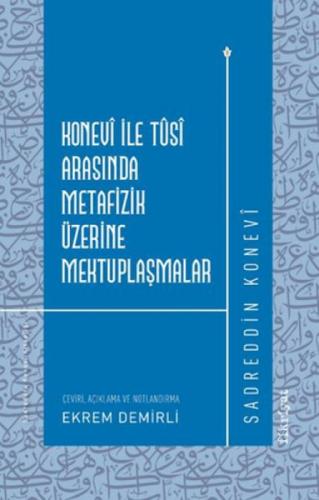 Konevi ile Tusi Arasında Metafizik Üzerine Mektuplaşmalar  Frontansicht 1