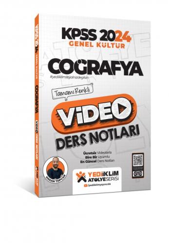 Yediiklim Yayınları 2024 Kpss Atölye Serisi Coğrafya Ders Notları(Tamamı Renkli)  Frontansicht 1