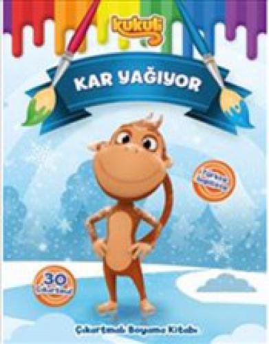 Kukuli Kar Yaðıyor - Çıkartmalı Boyama Kitabı  Frontansicht 1