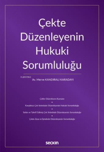 Çekte Düzenleyenin Hukuki Sorumluluğu  Frontansicht 1