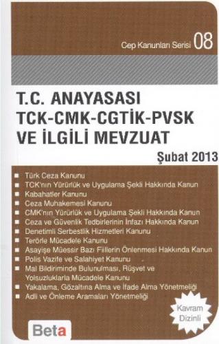 T.C. Anayasa TCK-CMK-CGTİK-PVSK ve İlgili Mevzuat  Frontansicht 1