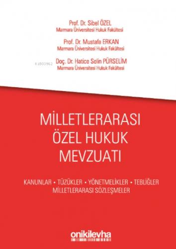 Milletlerarası Özel Hukuk Mevzuatı  Frontansicht 1