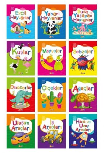 Küçük Kâþifin Boyama Kitabı (10 Kitap)  Frontansicht 1