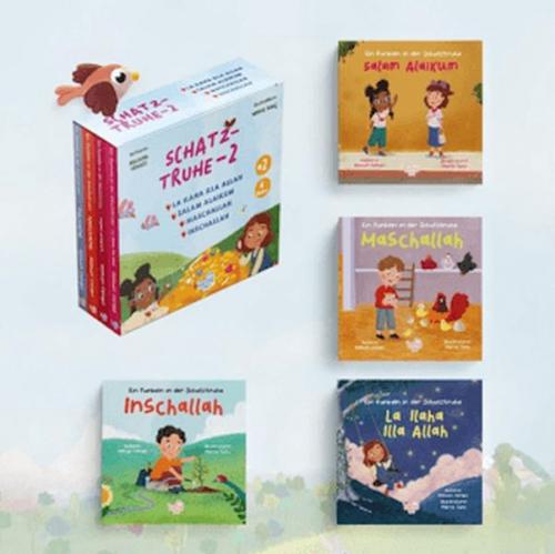 Schatz - Truhe 2 (Ciltli - 4 Kitap);Almanca Hazine Sandığı 2  Frontansicht 1