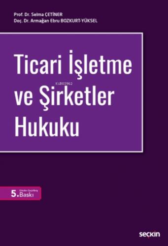 Ticari İşletme ve Şirketler Hukuku  Frontansicht 1