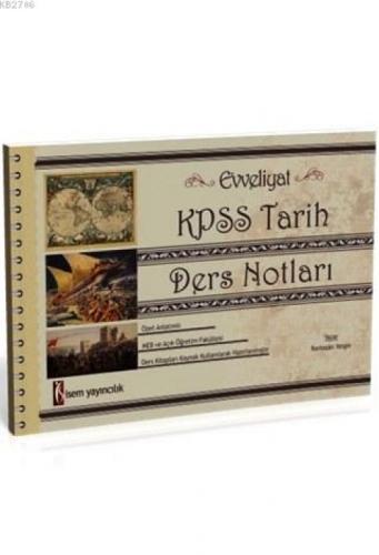 Evveliyat KPSS Tarih Ders Notları  Frontansicht 1