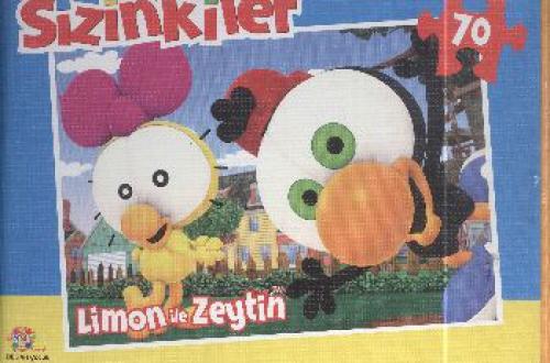 Sizinkiler Limon İle Zeytin 70 Parça Kutulu Puzzle  Frontansicht 1