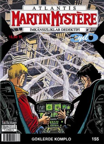 Martin Mystere Sayı 155 - Göklerde Komplo  Frontansicht 1