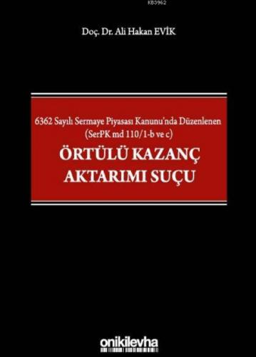 6362 Sayılı Sermaye Piyasası Kanunu'nda Düzenlenen  Frontansicht 1