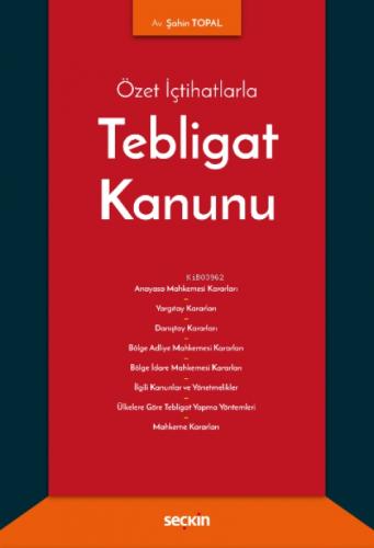 Tebligat Kanunu  Frontansicht 1