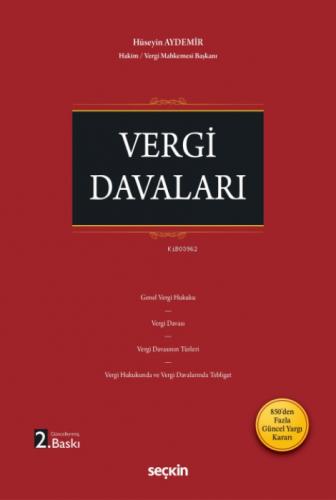 Vergi Davaları (Ciltli)  Frontansicht 1