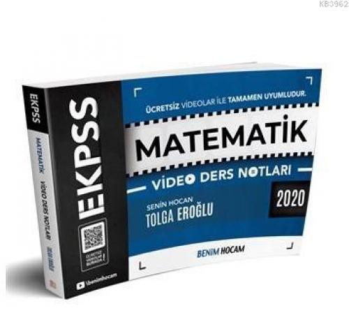 2020 E-KPSS Matematik Video Ders Notları Benim Hocam Yayınları  Frontansicht 1