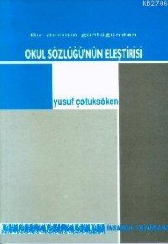 Okul Sözlüğünün Eleştirisi Bir Dilcinin Günlüğünden  Frontansicht 1