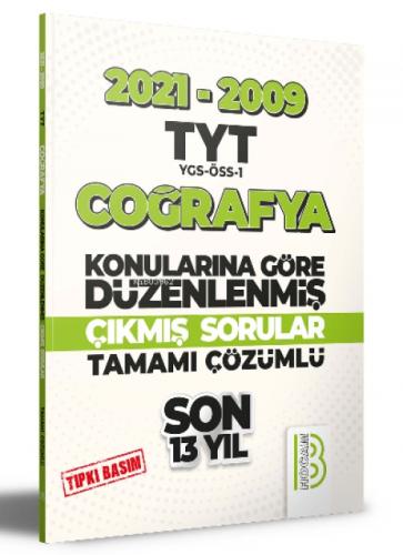 2009-2021 TYT Coğrafya Son 13 Yıl Tıpkı Basım Konularına Göre Düzenlenmiş Tamamı Çözümlü Çıkmış  Frontansicht 1