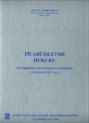 Ticari İşletme Hukuku (Ciltli)  Frontansicht 1