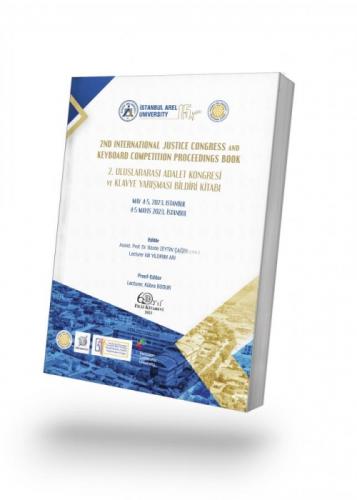 2.Uluslararası Adalet Kongresi ve Klavye Yarışması Bildiri Kitabı  Frontansicht 1
