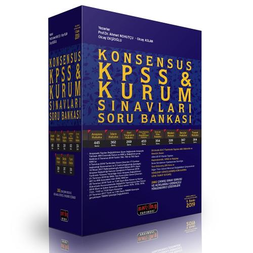 Konsensus Kpss ve Kurum Sınavları Hukuk Soru Bankası 2019  Frontansicht 1
