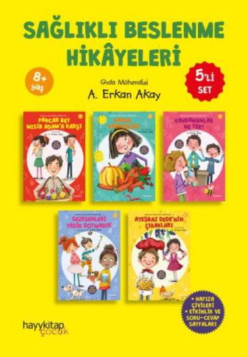 Sağlıklı Beslenme Hikayeleri (5 Kitap)  Frontansicht 1