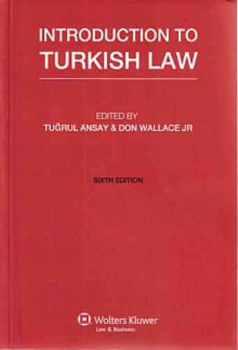 Introduction to Turkish Law  Frontansicht 1