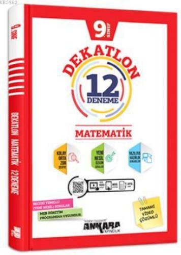 9. Sınıf Dekatlon Matematik 12 Deneme  Frontansicht 1