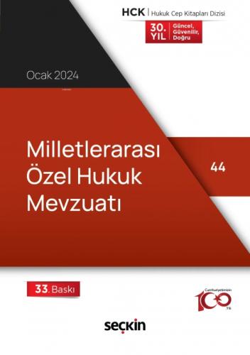 Milletlerarası Özel Hukuk Mevzuatı  Frontansicht 1
