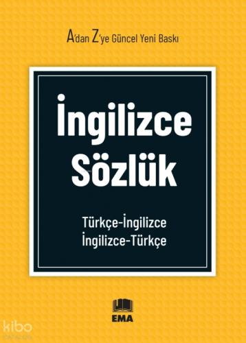 İngilizce Sözlük;Türkçe - İngilizce - İngilizce - Türkçe  Frontansicht 1