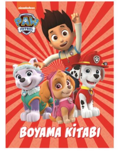 Paw Patrol Boyama Kitabı  Frontansicht 1