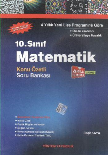 10. Sınıf Matematik Konu Özetli Soru Bankası  Frontansicht 1