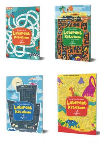 Labirent Kitabım Seti - 4 Kitap  Frontansicht 1