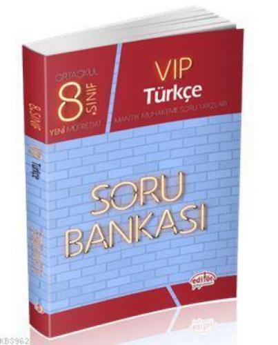Editör Yayınları 8. Sınıf LGS VIP Türkçe Soru Bankası Editör  Frontansicht 1
