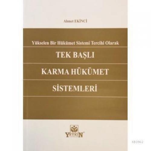Tek Başlı Karma Hükümet Sistemleri  Frontansicht 1