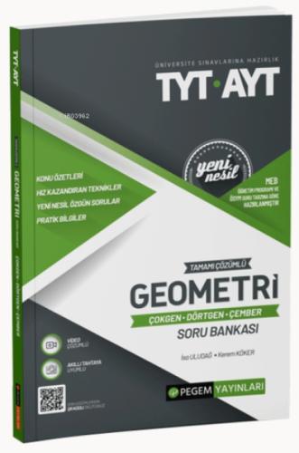 2022 TYT-AYT Tamamı Çözümlü Geometri ( Çokgen-Dörtgen-Çember ) Soru Bankası;Üniversite Sınavlarını Hazırlık  Frontansicht 1