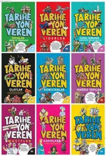 Çoçuklar İçin - Tarihe Yön Verenler (9 Kitap)  Frontansicht 1