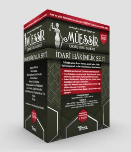 Müessir - Çıkmış Soru Bankası İdari Hakimlik Seti  Frontansicht 1