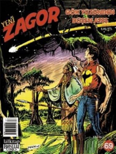Yeni Zagor Sayı: 69 Gökyüzünden Düşen Ateş  Frontansicht 1