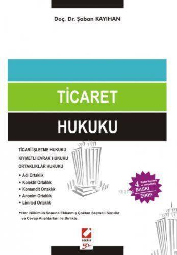 Ticaret Hukuku  Frontansicht 1