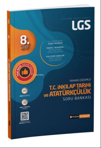 8. Sınıf LGS Tamamı Çözümlü T.C. İnkılap Tarihi ve Atatürkçülük Soru Bankası  Frontansicht 1