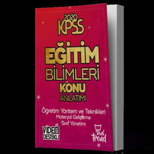 2020 KPSS Eğitim Bilimleri Öğretim Yöntem ve Teknikleri Konu Anlatımı  Frontansicht 1