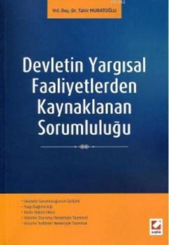 Devletin Yargısal Faaliyetlerden Kaynaklanan Sorumluluğu  Frontansicht 1