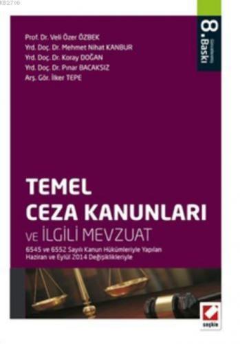 Temel Ceza Kanunları  Frontansicht 1