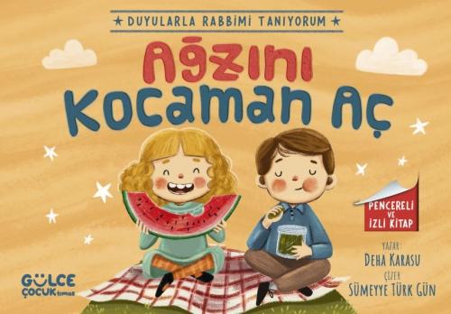 Ağzını Kocaman Aç - Duyularla Rabbimi Tanıyorum 4 (Pencereli Kitap)  Frontansicht 1