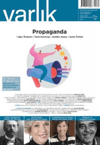 Varlık Edebiyat ve Kültür Dergisi Sayı: 1407 Aralık 2024  Frontansicht 1