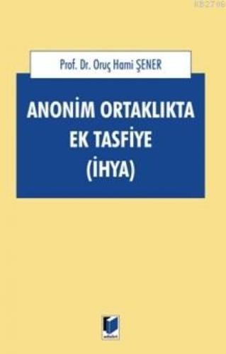 Anonim Ortaklıkta Ek Tasfiye  Frontansicht 1