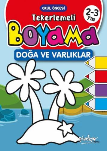 Tekerlemeli Boyama Doğa ve Varlıklar 2 - 3 Yaş  Frontansicht 1