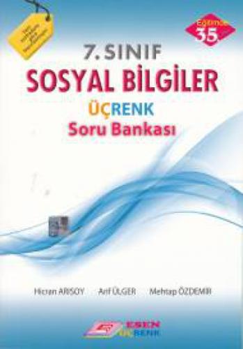 7. Sınıf Sosyal Bilgiler Üçrenk Soru Bankası  Frontansicht 1