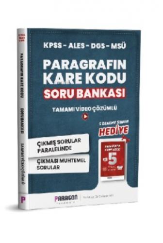 KPSS - ALES - DGS - MSÜ Paragrafın Kare Kodu Soru Bankası  Frontansicht 1